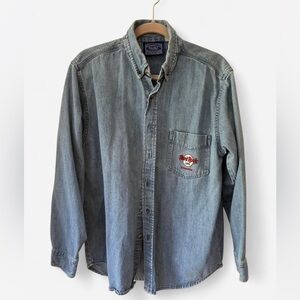 Hard Rock Cafe London Denim Shirt